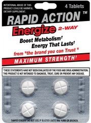 RAPID ACTION ENERGIZE 4 CT CARDS (Refill)